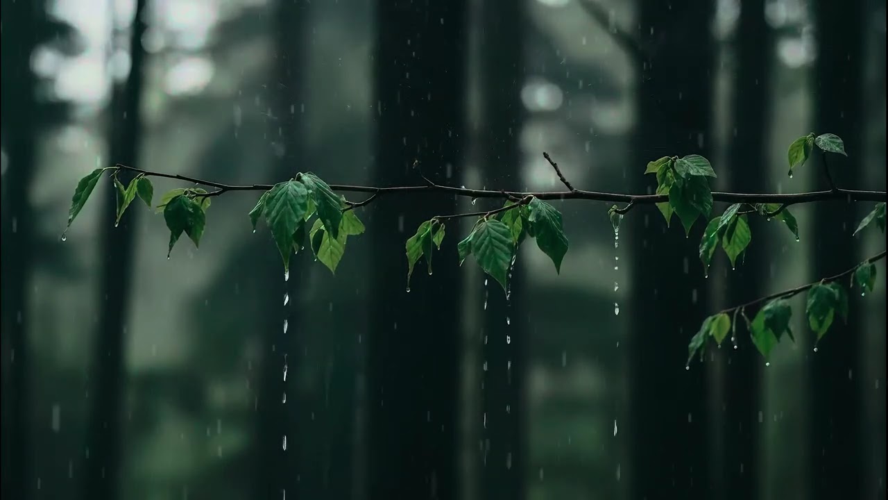 Deep Sleep Rain | Meditation Music, Nature Ambience, Stress Relief, Sound Therapy