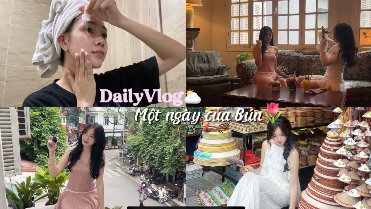 Daily Vlog || Một ngày của Bún có gì ? Đi chụp ảnh, Ăn uống,... || It's Búnn