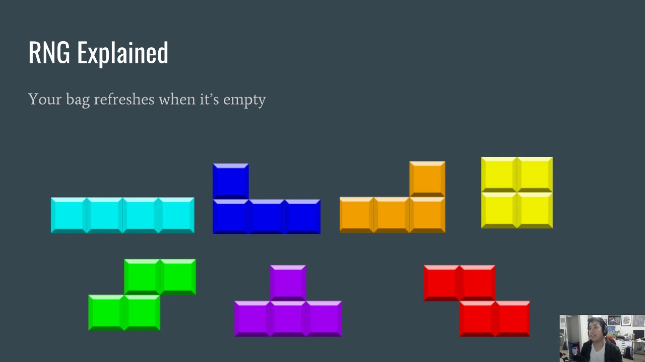 TETRIS 99 - RANDOM PIECE GENERATOR MECHANICS