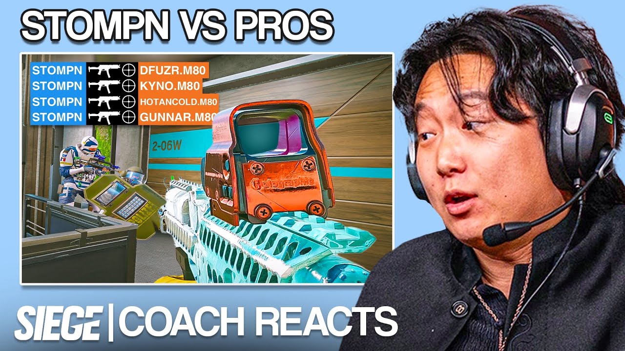 Former Siege Coach Reacts to Stompn's Scrims vs Pros (HE'S READY)