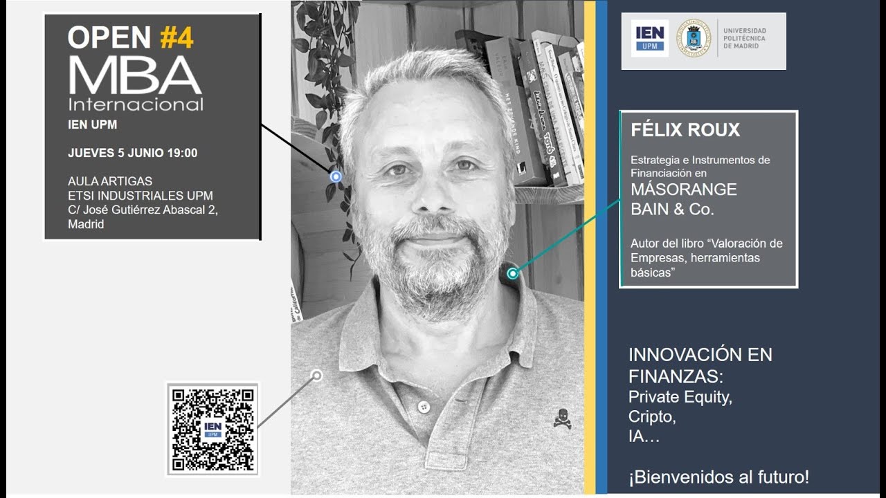 INNOVACIÓN EN FINANZAS: Private Equite, Cripto, IA y muchos más. Bienvenido al Futuro!  IEN UPM