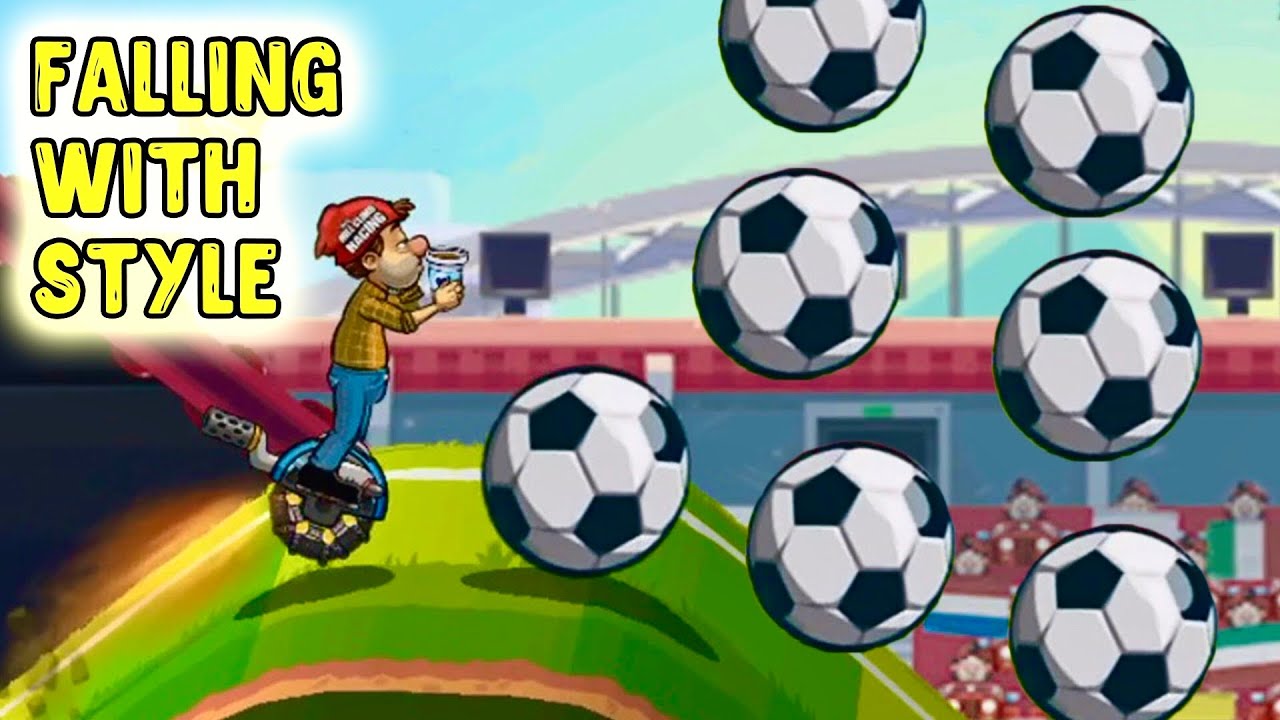 Новый Командный Ивент Falling With Style в игре про Тачки Hill Climb Racing 2!
