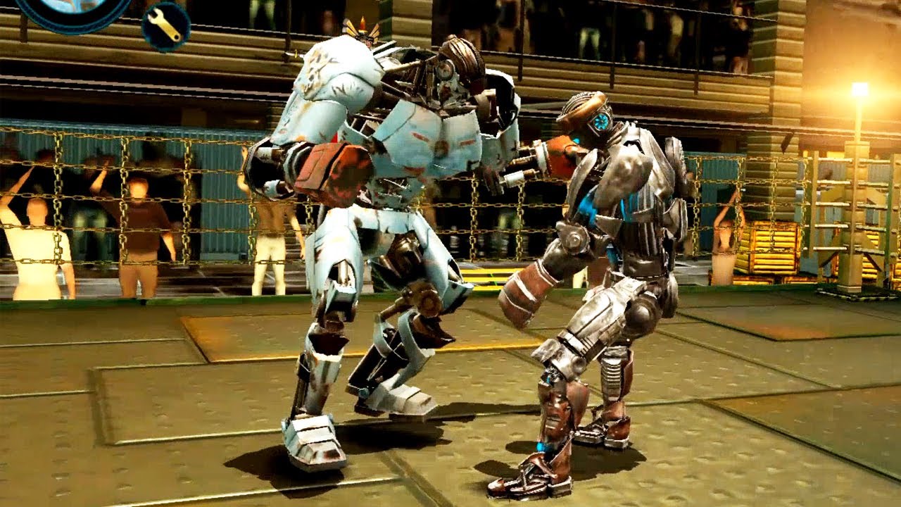 REAL STEEL WRB Ambush VS Atom & Aquabot & Bio War & Six Shooter