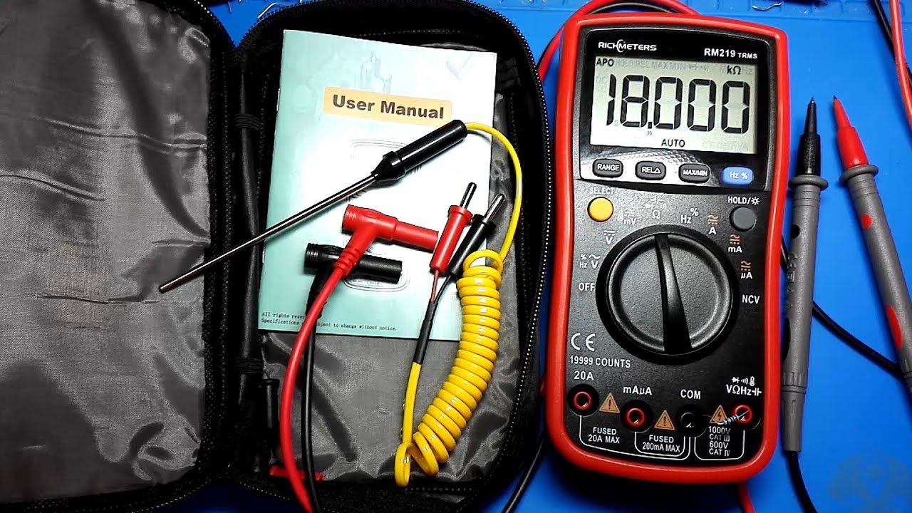 Richmeters RM219 и Aneng AN860B+. Большой обзор.
