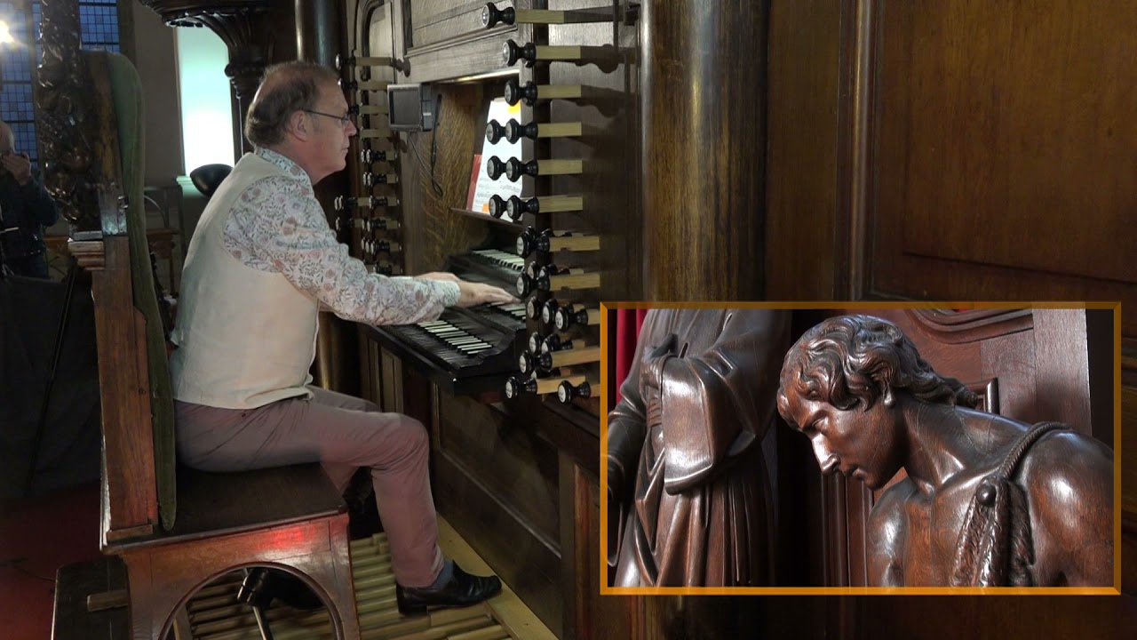 'Wat te kiezen, leven, dood'   Mel. Jetty Podt Lb 843 Willem van Twillert IBACH-organ Bergen op Zoom