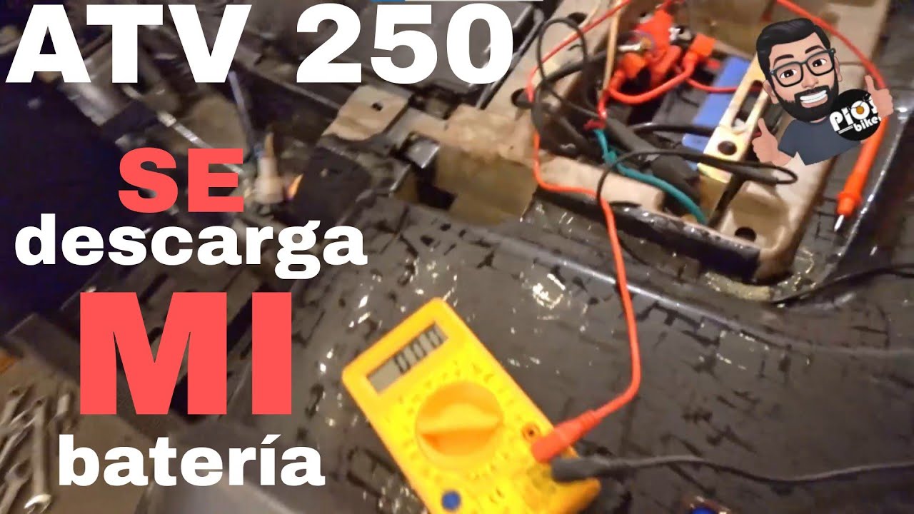Italika ATV 250 Por que se baja tu batería