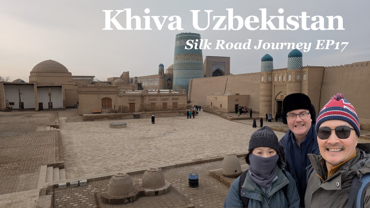 Visiting Khiva Old Town in Winter. What It's Really Like. Uzbekistan Travel EP17