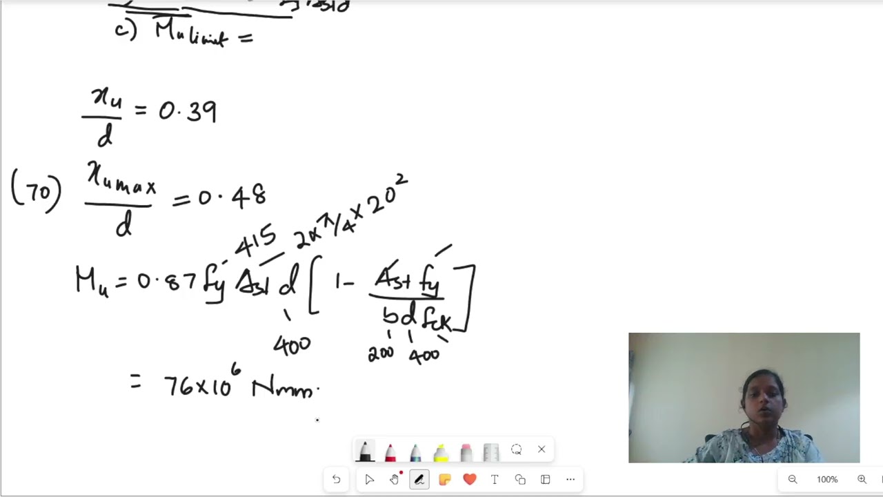 Moment of resistance of rectangular section
