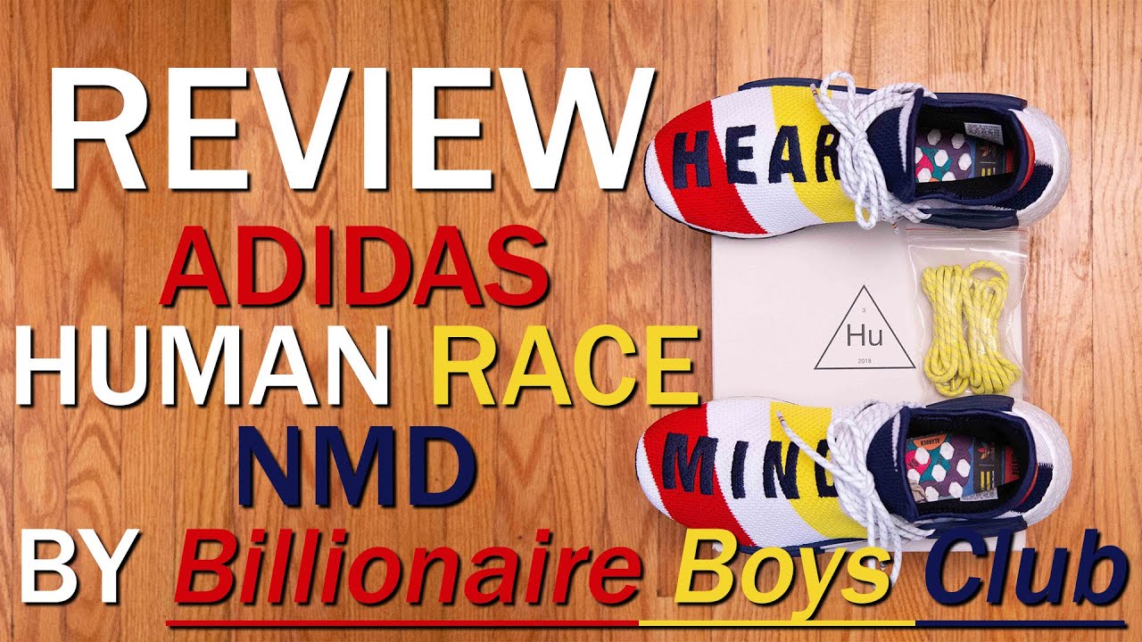 adidas Human Race HU NMD 'Multicolor' by BBC and Pharrell Williams Review and On Feet