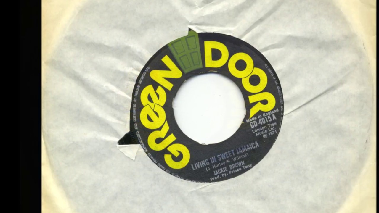 Jackie Brown - Green Door Records - 1971