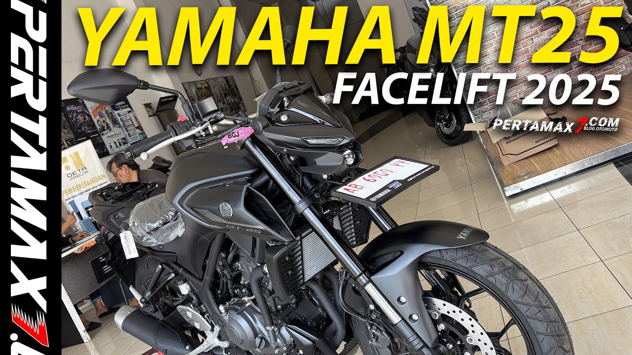 REVIEW Yamaha MT25 Facelift 2025 Hitam Harga Jogja Di Depan Pemilik Langsung Quick Shifter? 