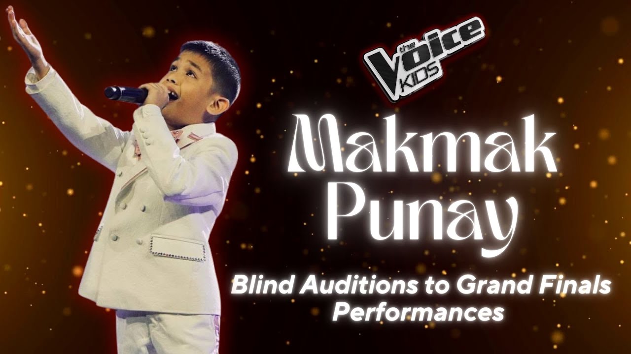 Makmak Punay's heartwarming voice captured ‘The Voice Kids’ audience! | Blind Auditions to Finals
