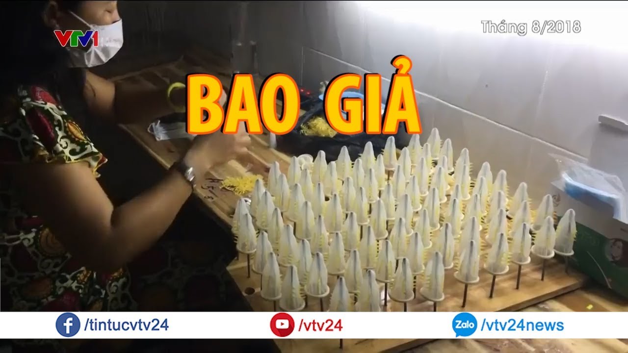 Hiểm họa bao cao su giả | VTV24