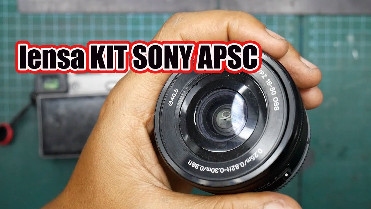 LENSA KIT SONY APSC APERURE RUSAK