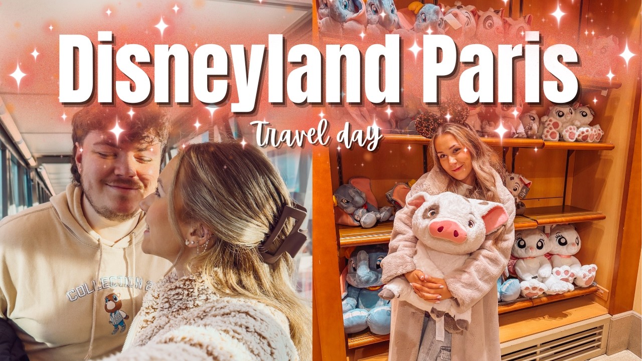DISNEYLAND PARIS VLOG 🏰🐭✨| TRAVEL DAY & OUR FIRST DISNEY VLOG