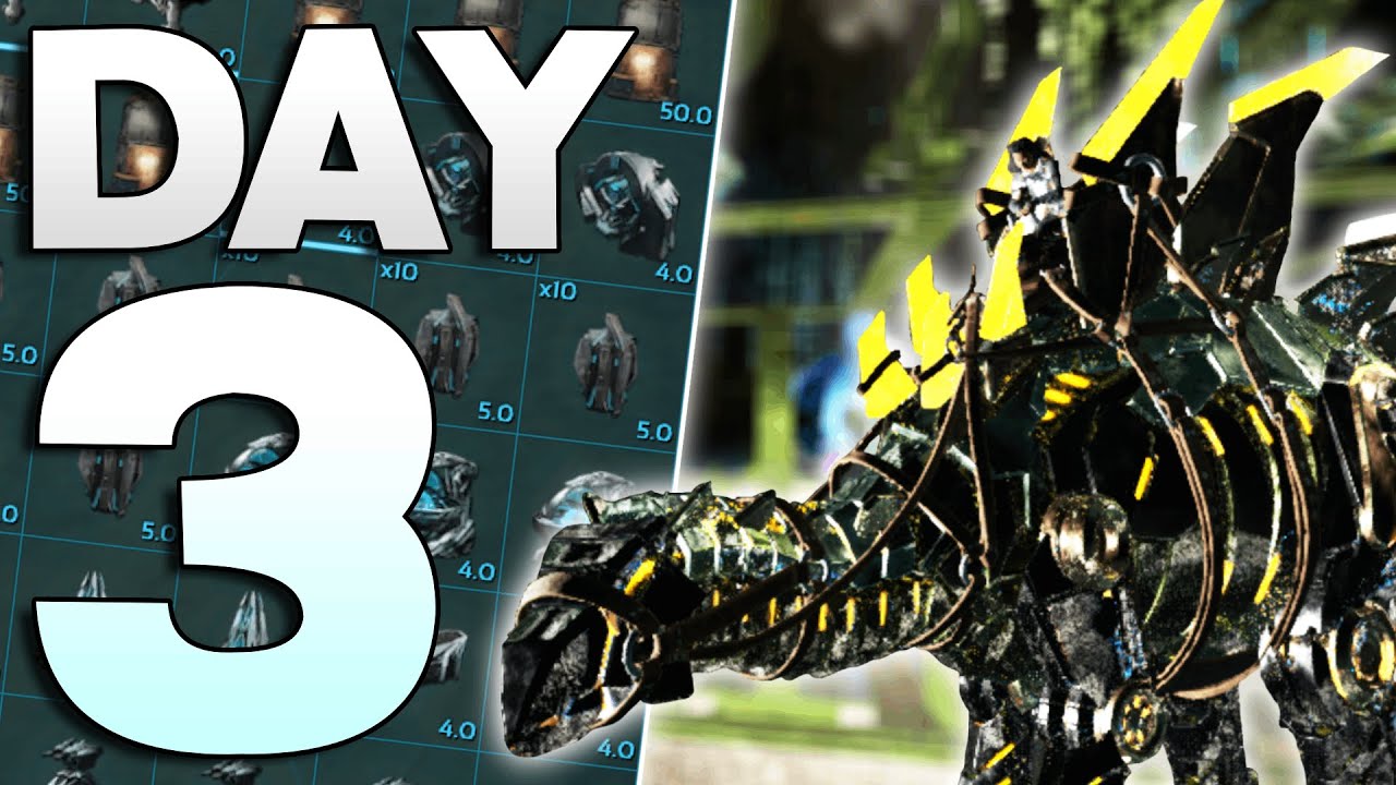 How We Raided This TEK Base For Insane Loot! - ARK