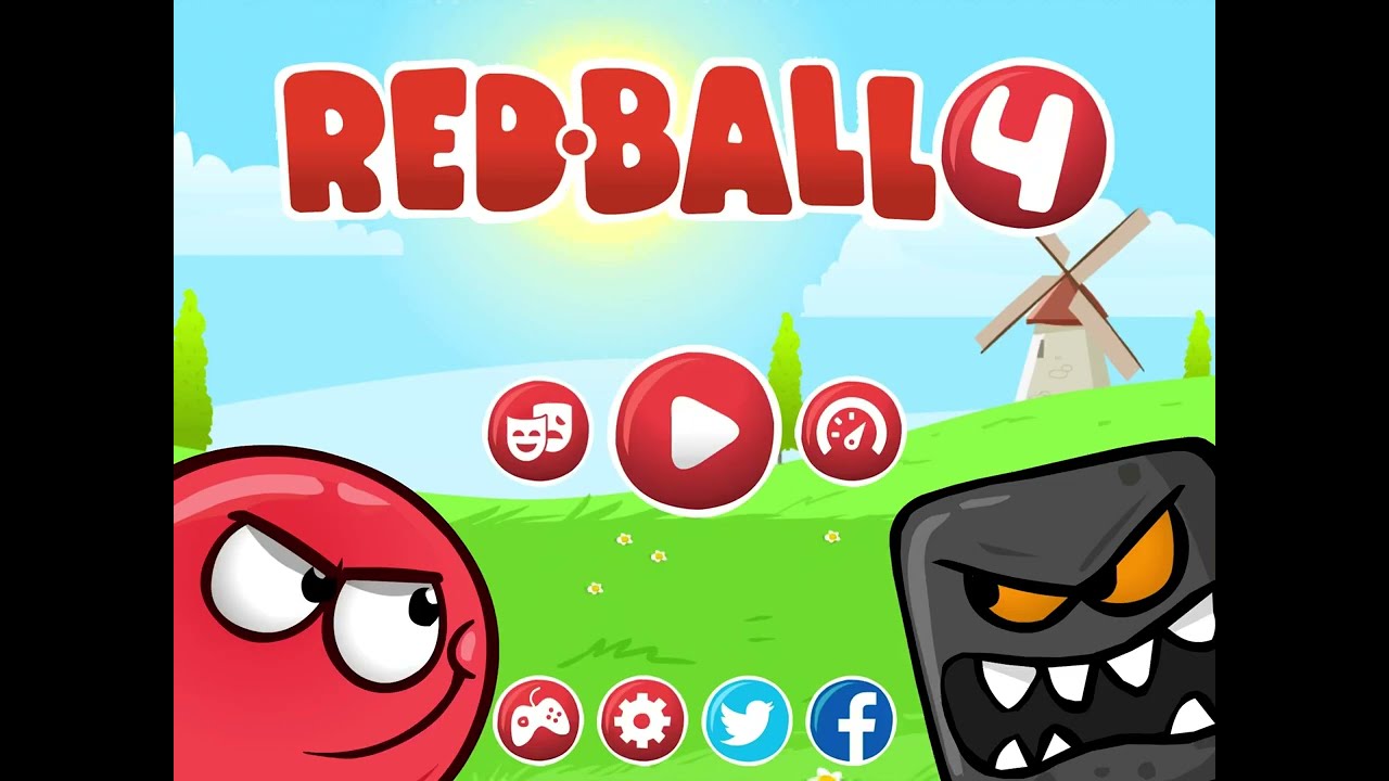 Red Ball 4 - Time Shortcut on Level 56 | Alfie Games