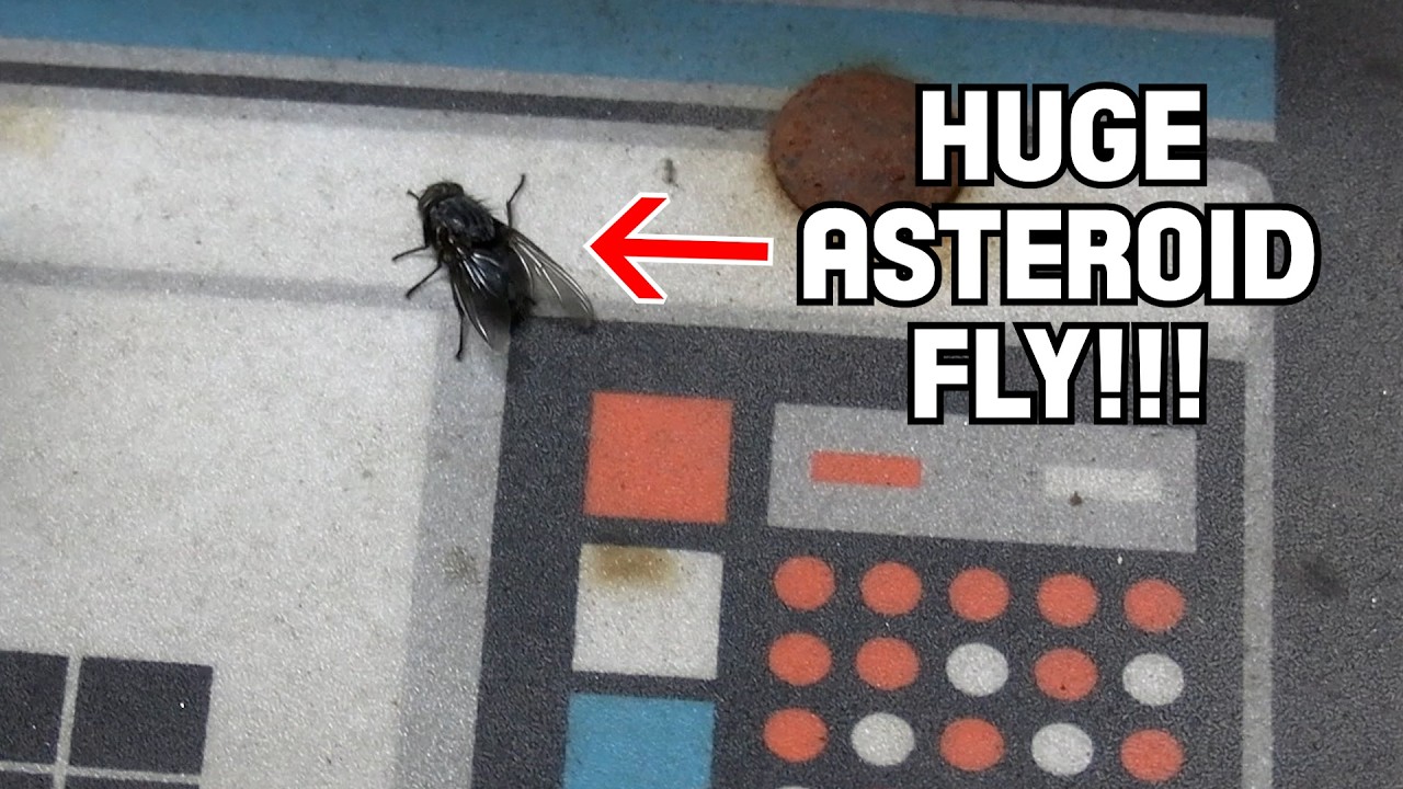 Подключаю свою аркадную игру ATARI ASTEROIDS DELUXE!