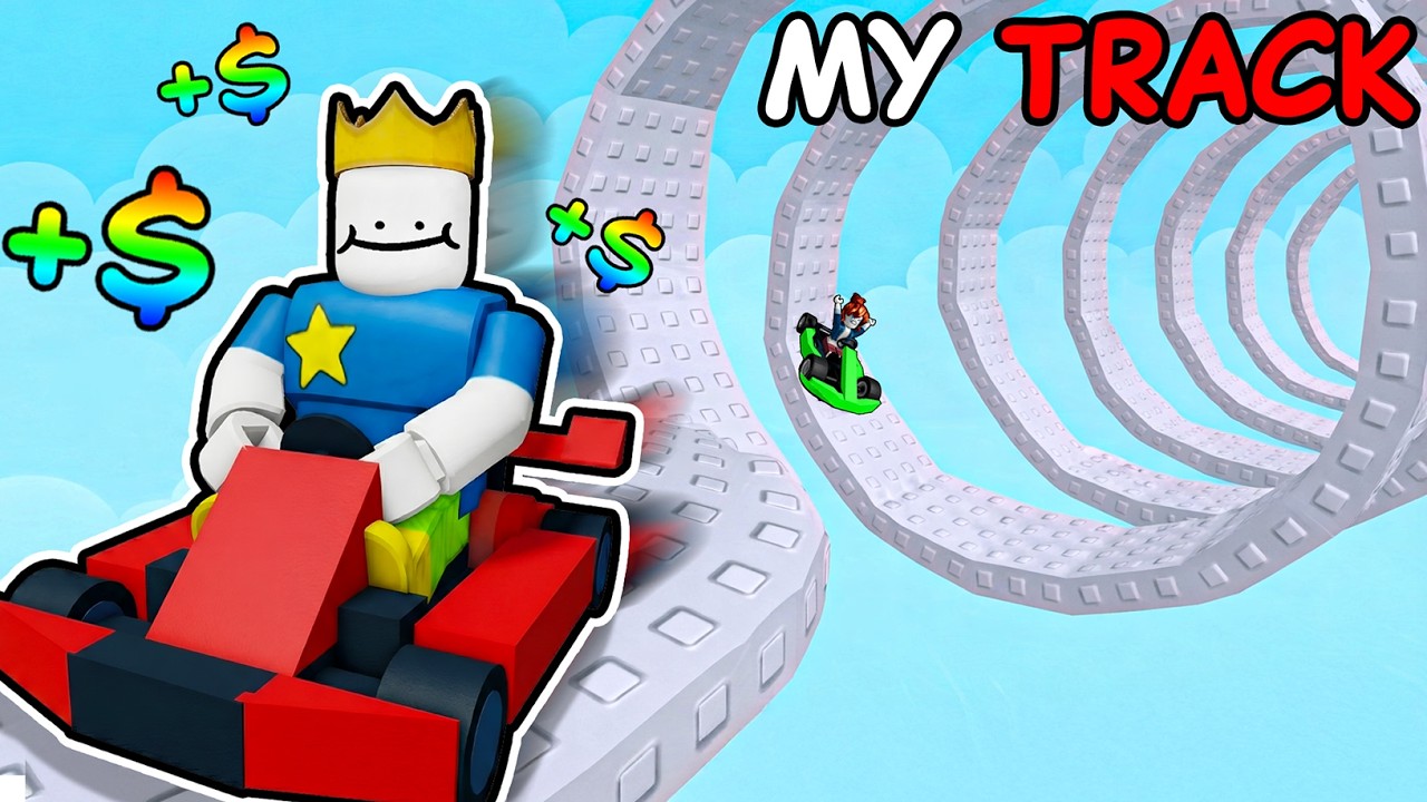 I made BILLIONS with the LONGEST CART RIDE in Roblox...