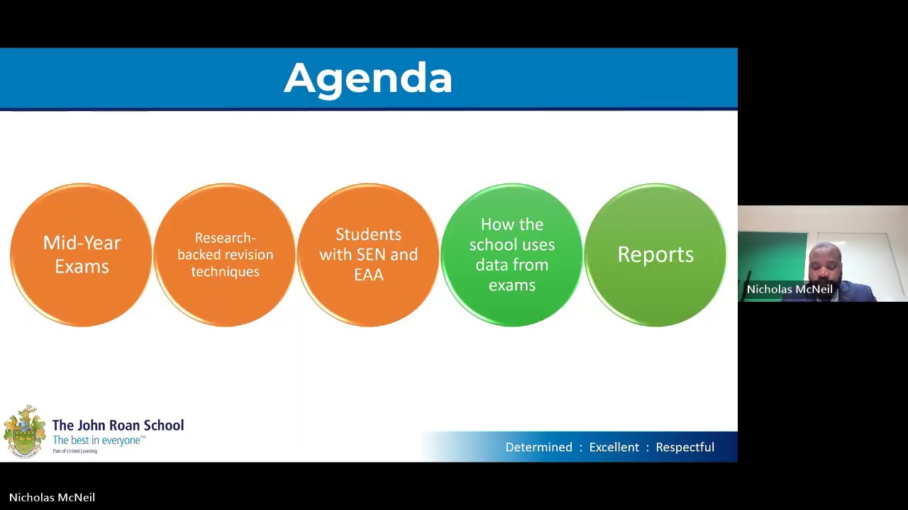 Key Stage 3 Mid Year Exam Information Evening 2025 Meeting Recording