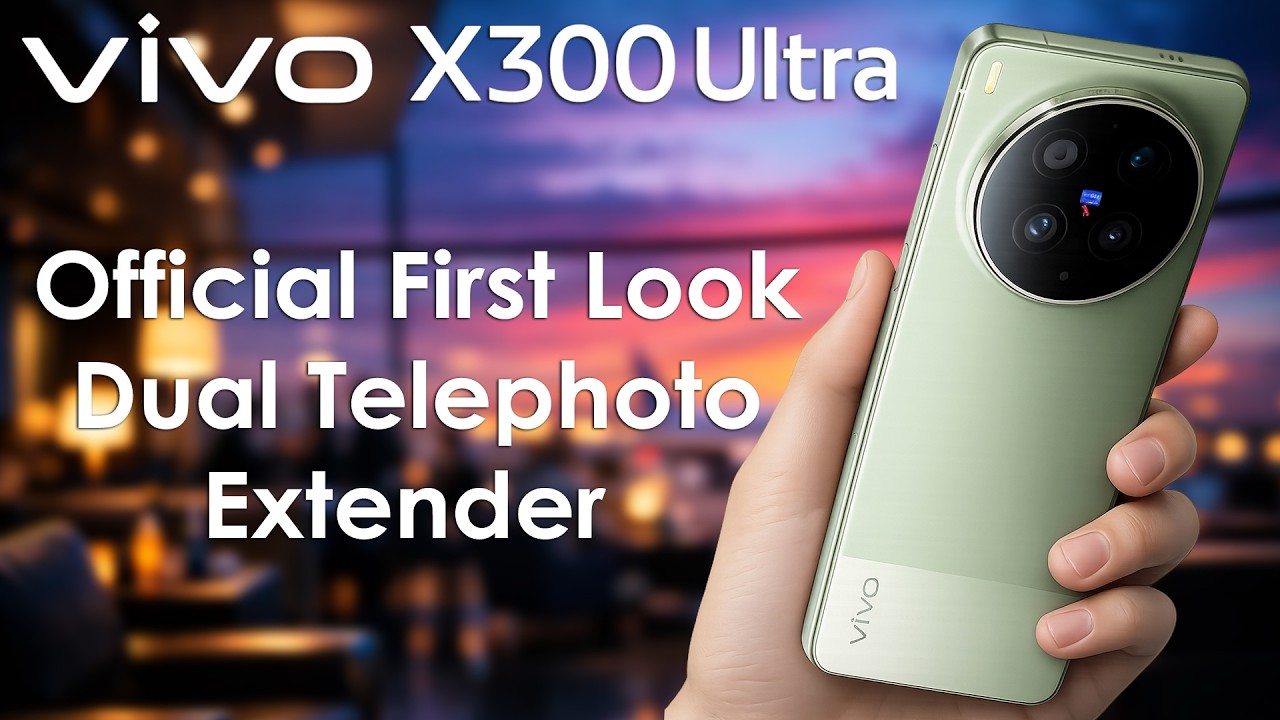 Vivo X300 Ultra & X300s Official First Look, Dual Telephoto Extender, Launch Date Confirmed