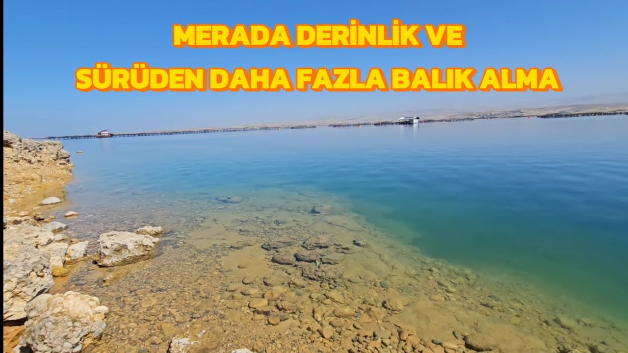 Alabalık Avında Mera derinliği.