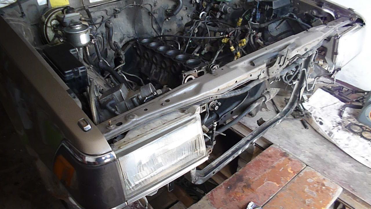 Crown 1G-GZE(1985г).  Ремонт двигателя - продолжение