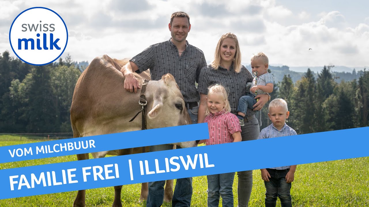 Video-Hofporträt von Familie Frei aus Illiswil | Vom Milchbuur | Swissmilk (2020)