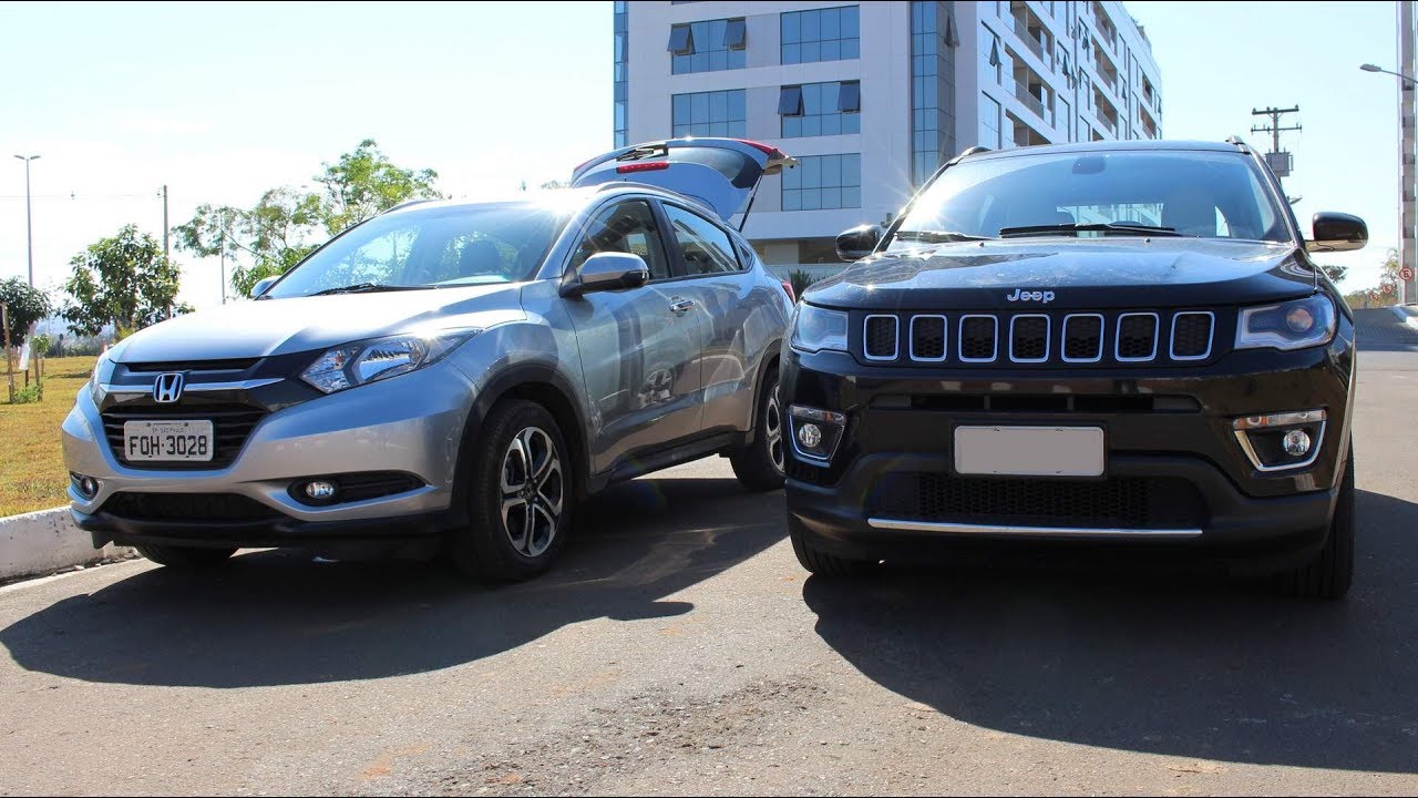 Jeep Compass Flex 2018 x Honda HRV: comparativo - preço, consumo e desempenho - www.car.blog.br