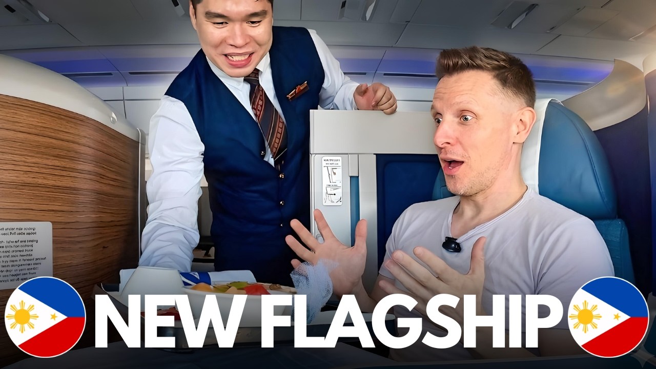 16 BRUTAL HOURS on PHILIPPINE AIRLINES NEW FLAGSHIP!