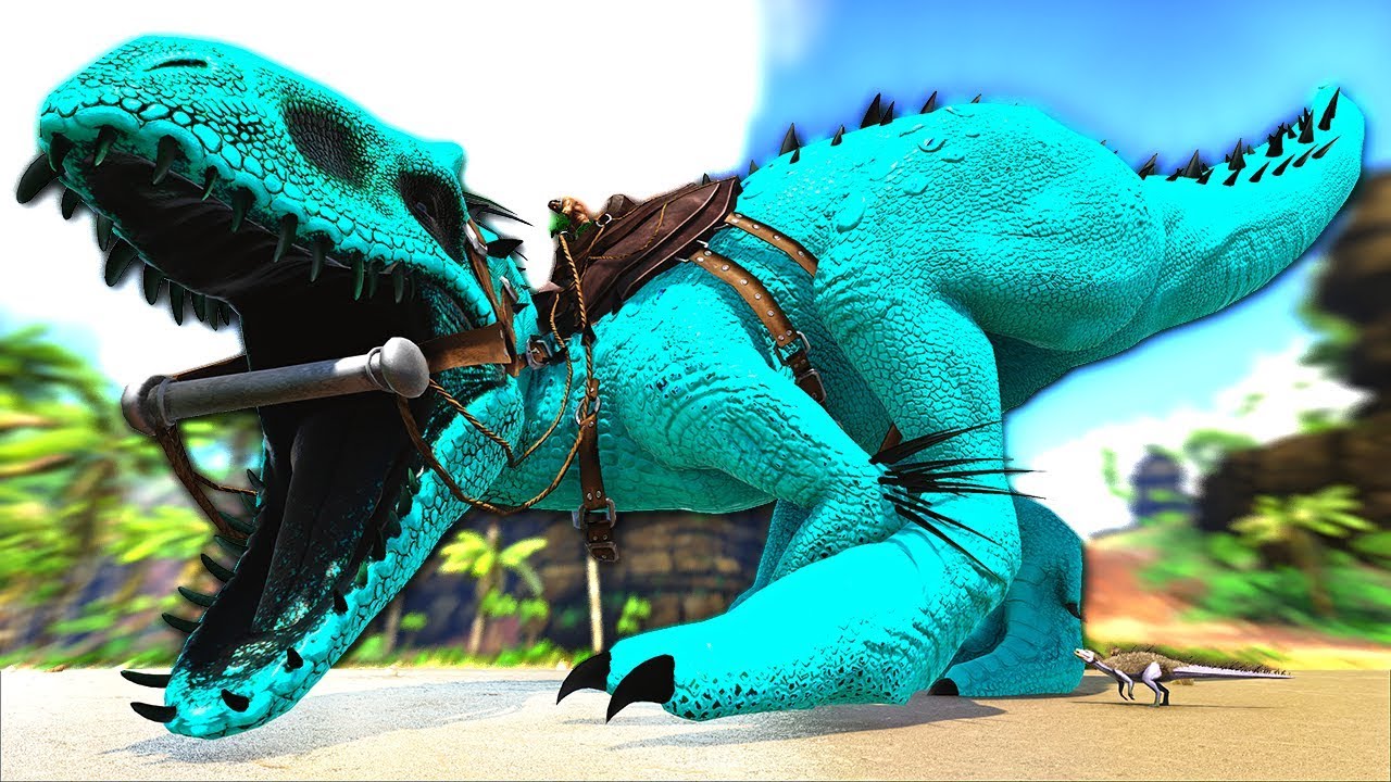 Taming An Invisible Prime Indominus Rex! | ARK Modded: Eternal Chaos #40