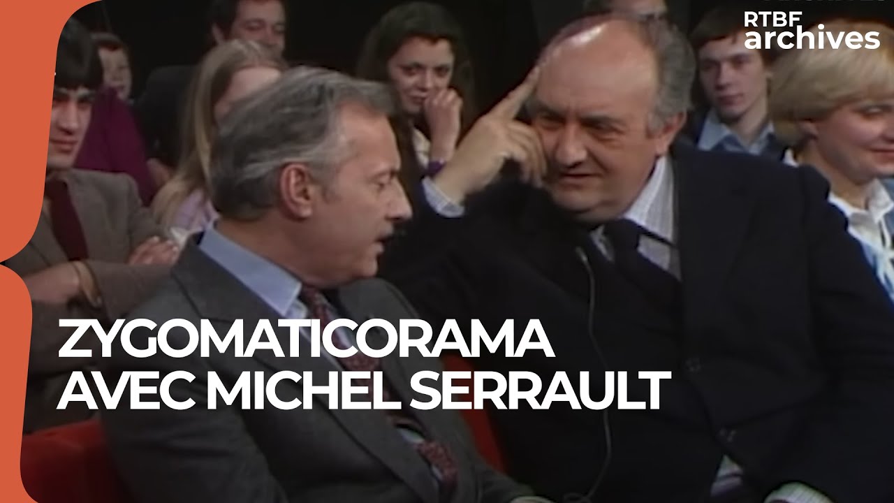 Michel Serrault le spécialiste de l'humour dans Zygomaticorama en 1980 - RTBF Archives