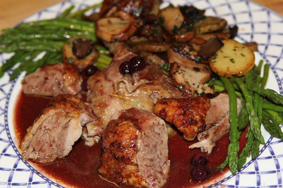 Canard aux Bleuets