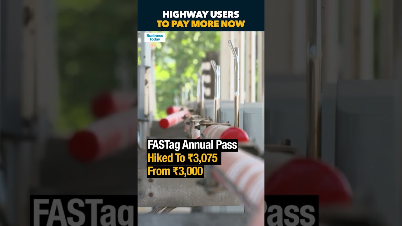 NHAI Raises FASTag Annual Pass Fee To ₹3,075 From April 1 For Private Vehicles Across India