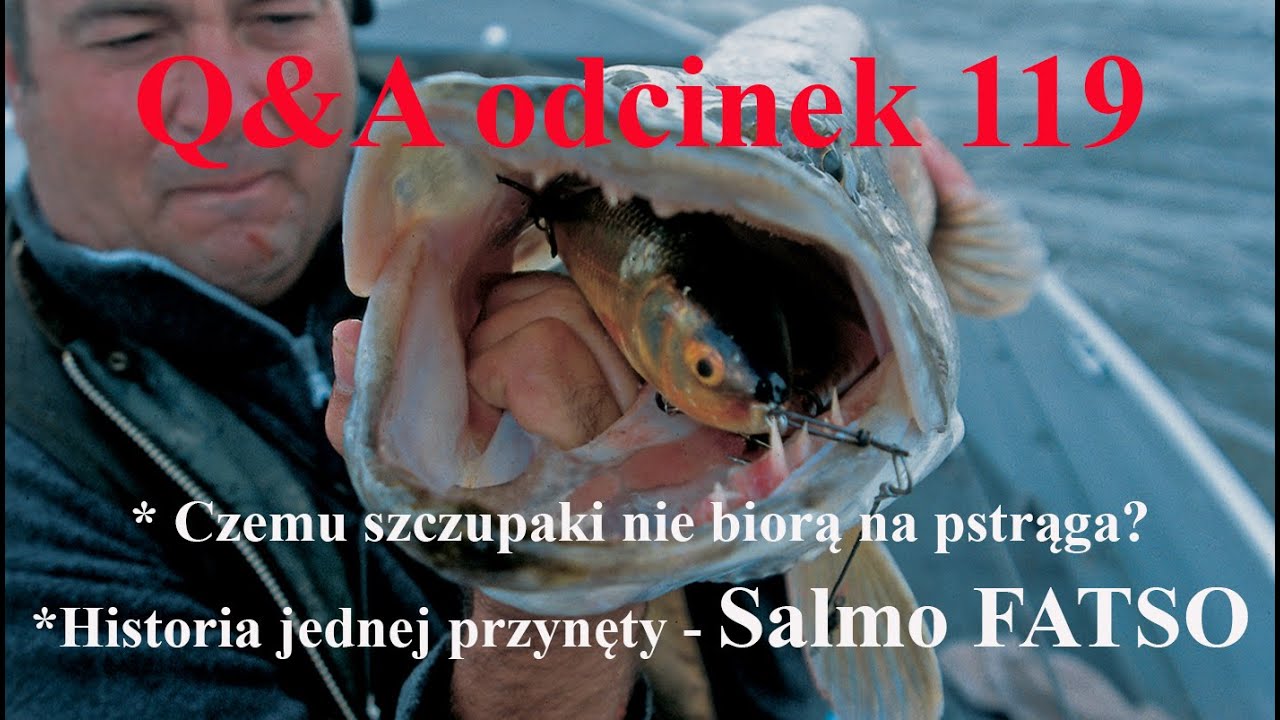 Q&A odcinek 119 - Imitacja pstrąga - dlaczego nie działa? Salmo FATSO