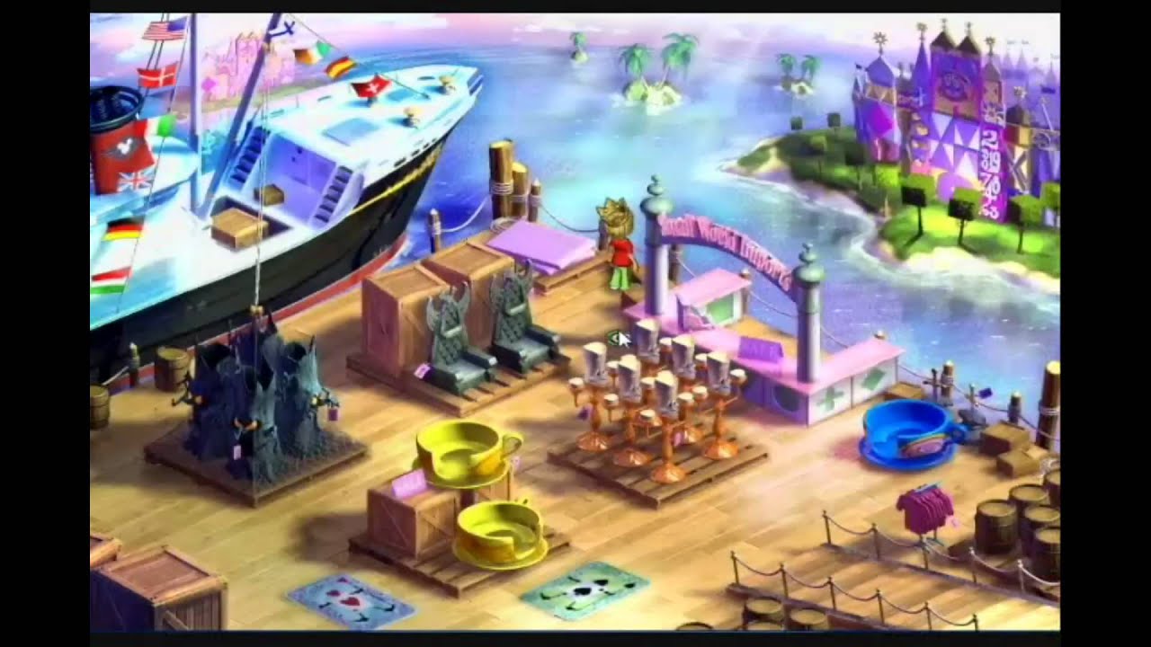 Virtual Magic Kingdom Fantasyland - It's A Small World Imports