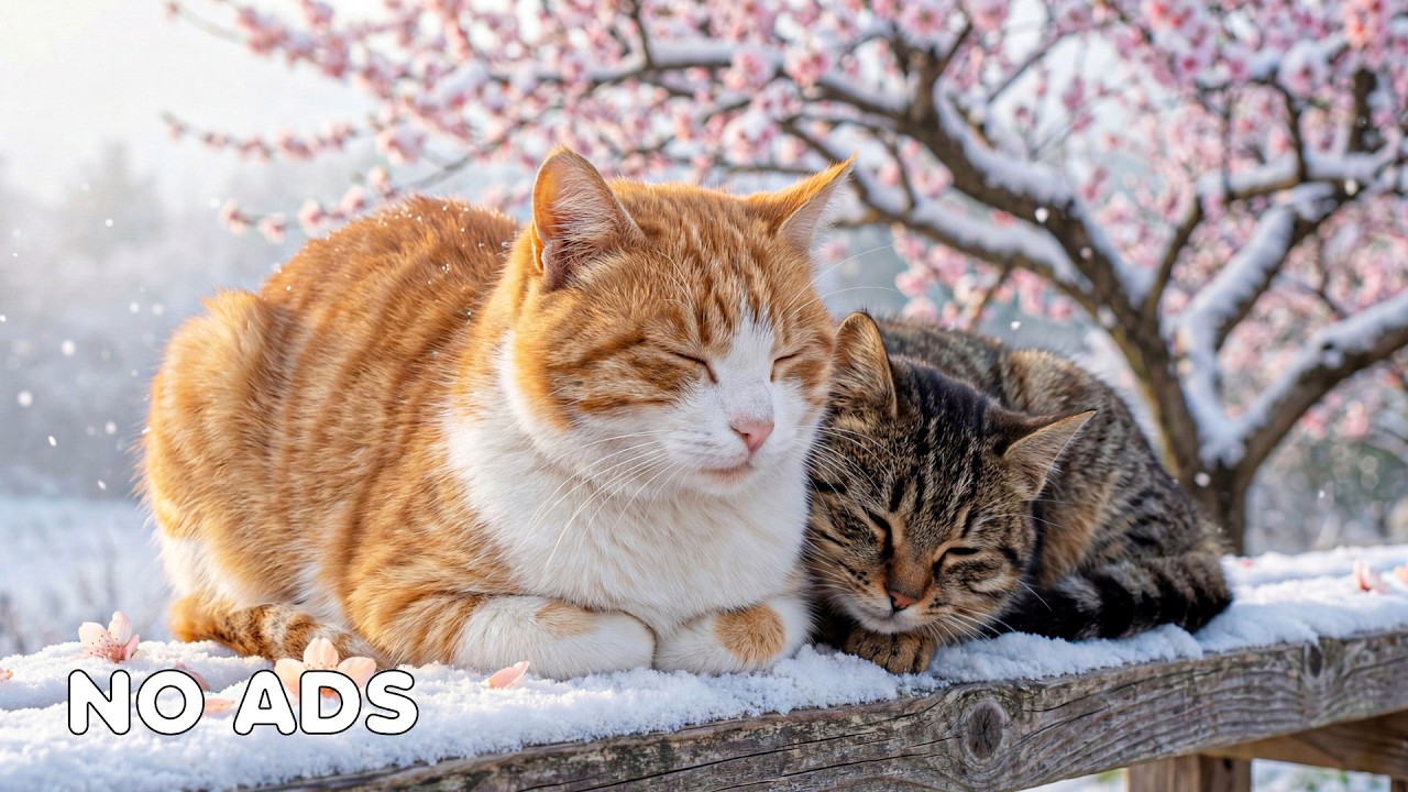 12 часов спокойной музыки для сна кошек 😻🐾 Исцеляющий отдых для беспокойных кошек с ТВ 💤