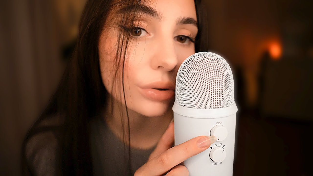 ASMR 4Ч 200% ЧУВСТВИТЕЛЬНОСТЬ МЕДЛЕННЫЕ ЗВУКИ ИЗ РТА 👄 БЕЗ ГОВОРЕНИЯ 🤫