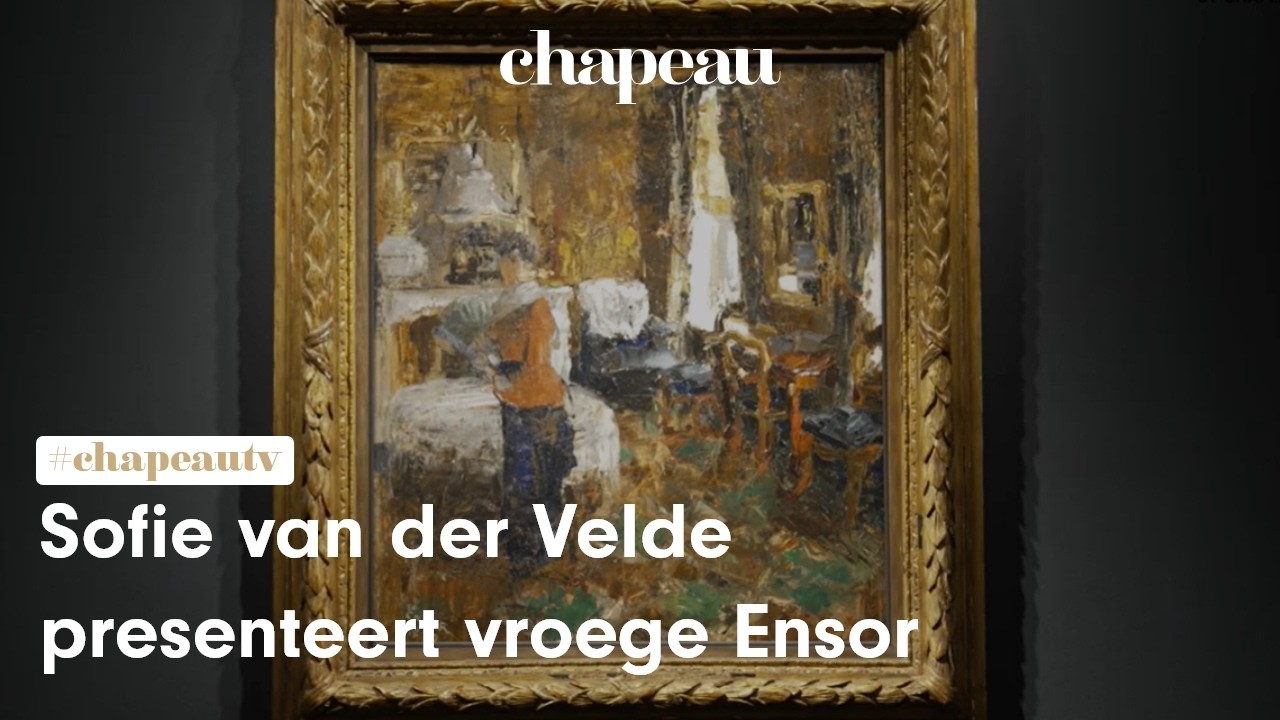 Sofie van der Velde presenteert vroege Ensor