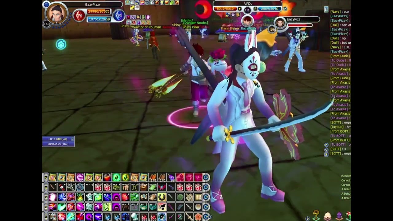 Fiesta Online Level140 Knight PvP