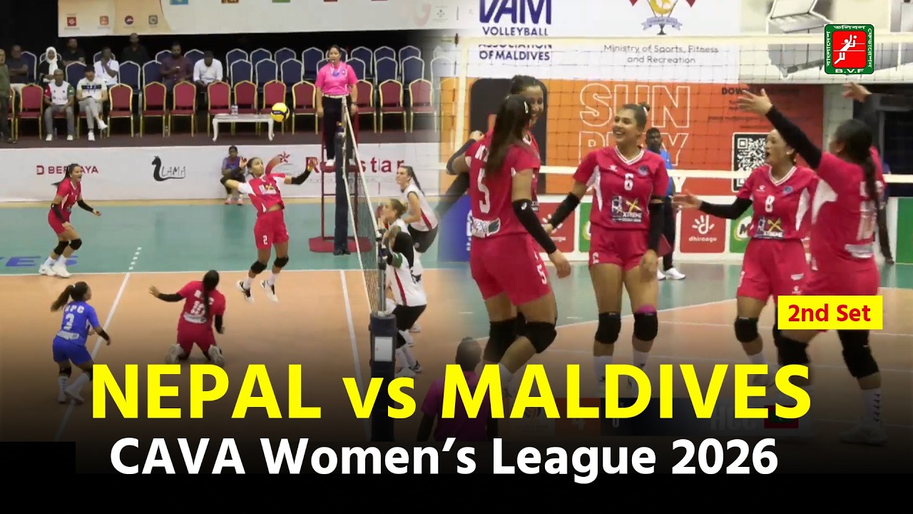 NEPAL PC (NEP) vs HURAA CC (MDV) | 2nd Set | BVF | CAVA Women’s League 2026