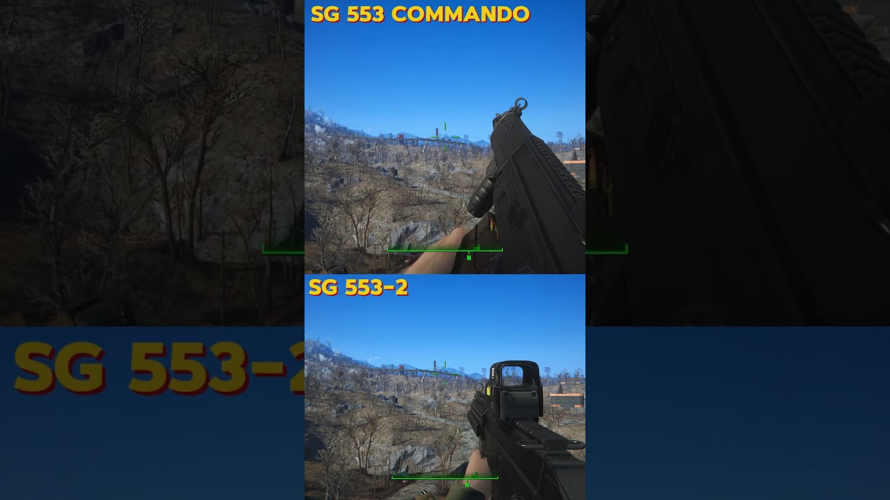 Combined Arms Mod Showcase : sg 553 commando and sg553 2