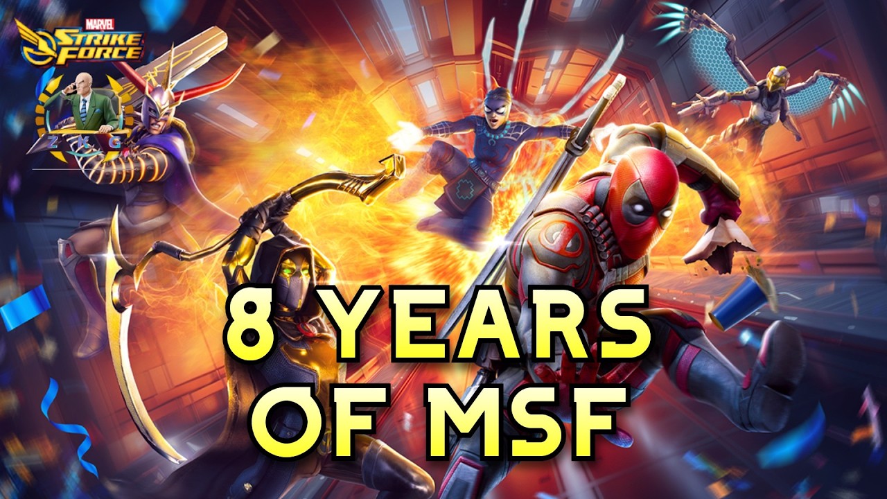 8 Years of MSF with Zero Kool Gamer | Marvel Strike Force