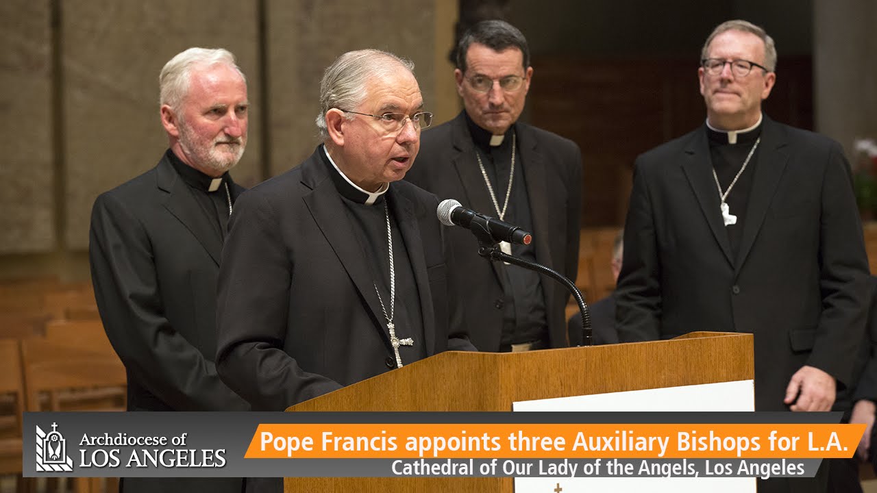 Press Conference on Newly Named Auxiliary Bishops of Los Angeles (7/21/2015)