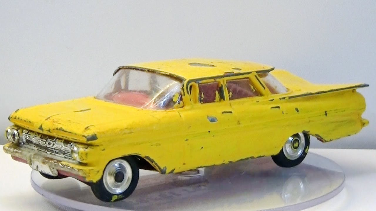 Реставрация корги Chevrolet Impala Taxi nr 480. Литой автомобиль. Изготовление деталей