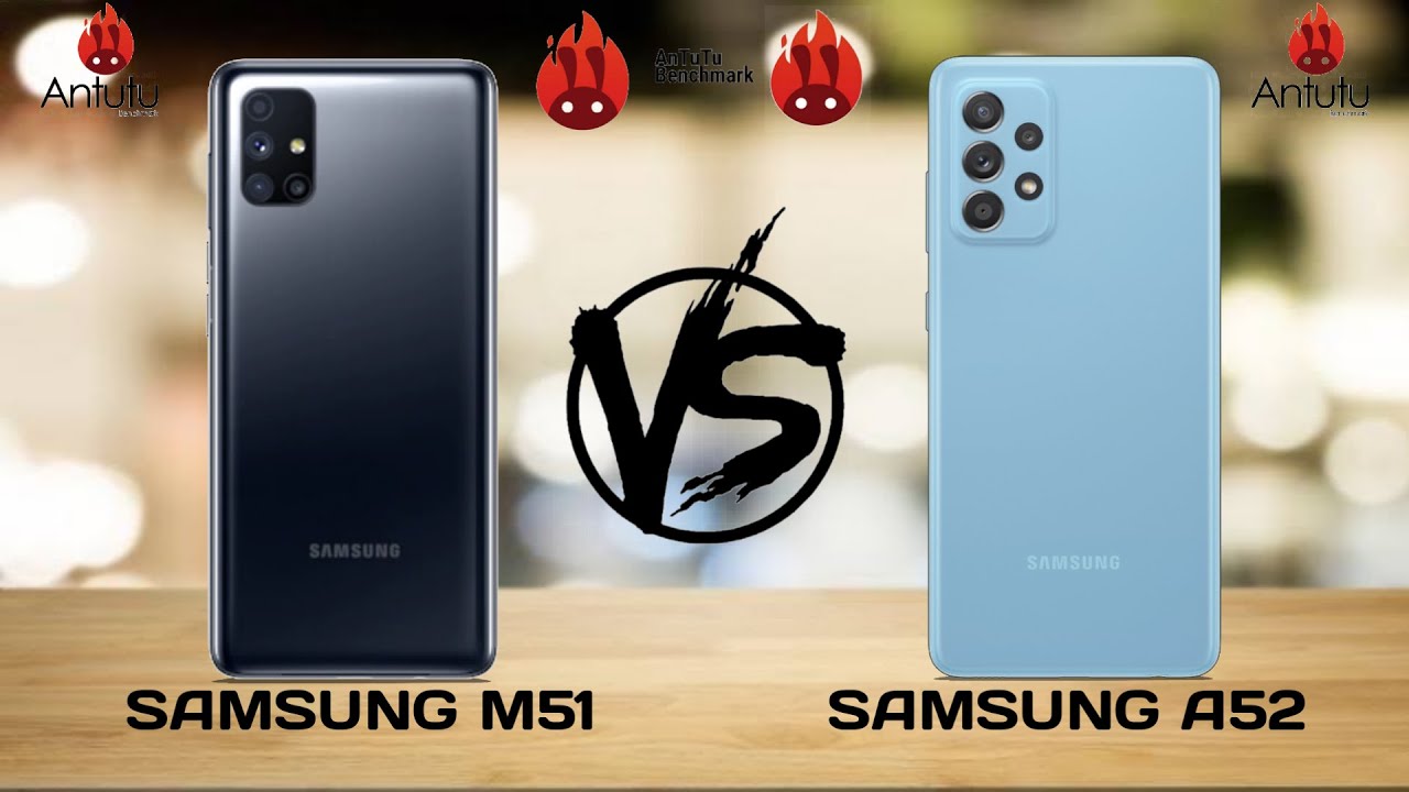 SAMSUNG M51 vs SAMSUNG A52 Full Comparison | Which one is the better ?