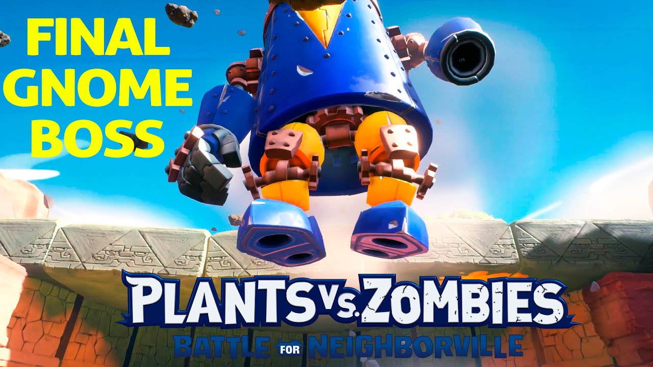 Финальный Босс Гномов - Сир Бофф (Покатая Гора) | Plants vs Zombies Битва за Нейборвиль