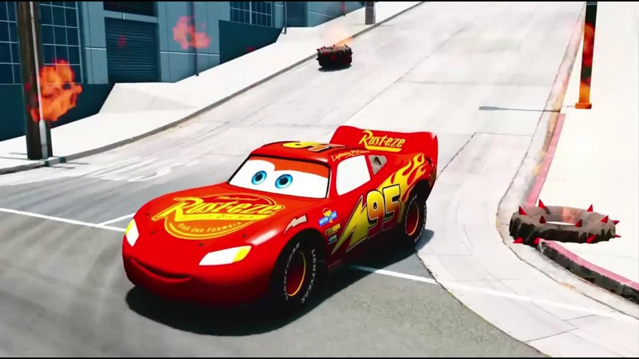 Zombi Kamyonlarına Karşı Efsane Takım: McQueen, Mater ve Polis