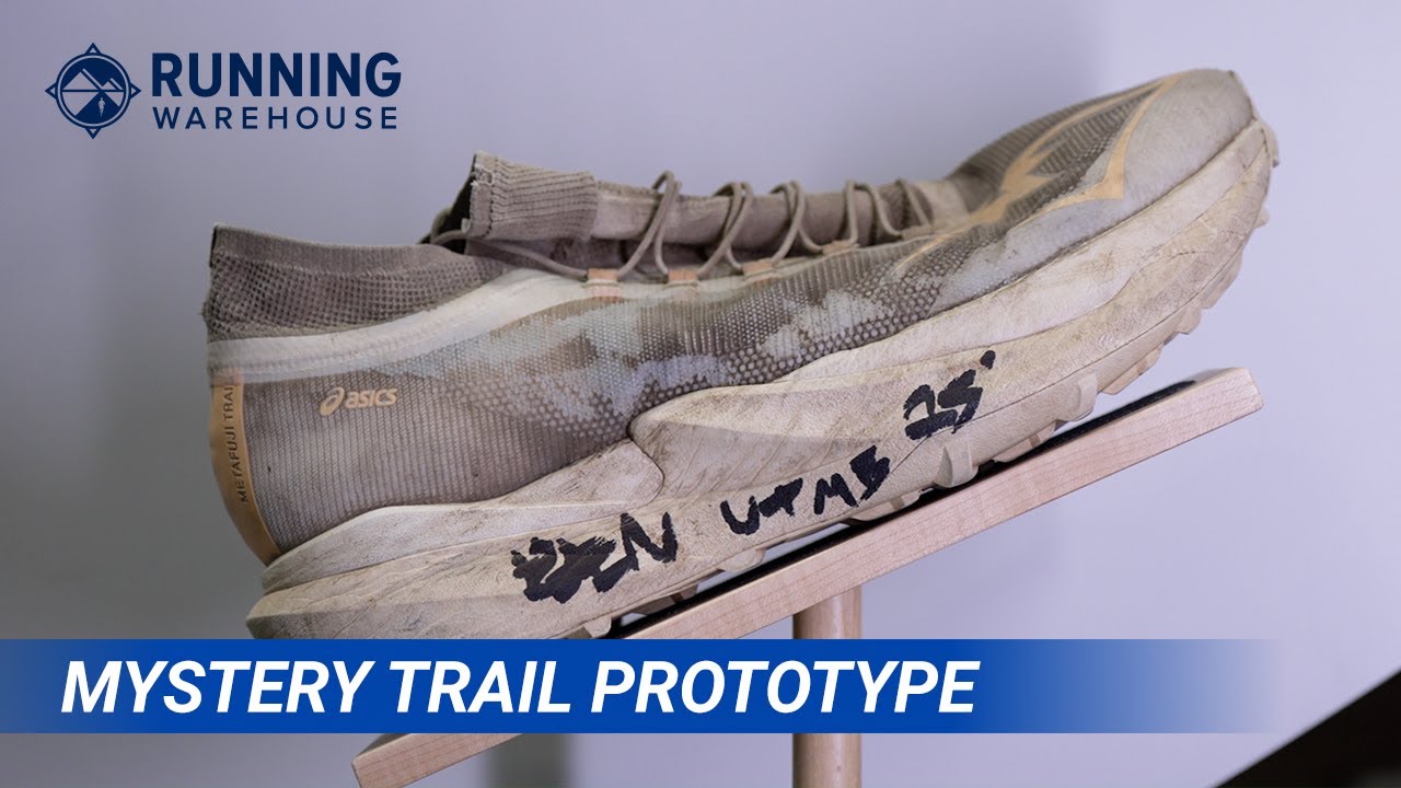 Кроссовки ASICS Mystery Trail Super | Секретный прототип для гонок замечен на UTMB!