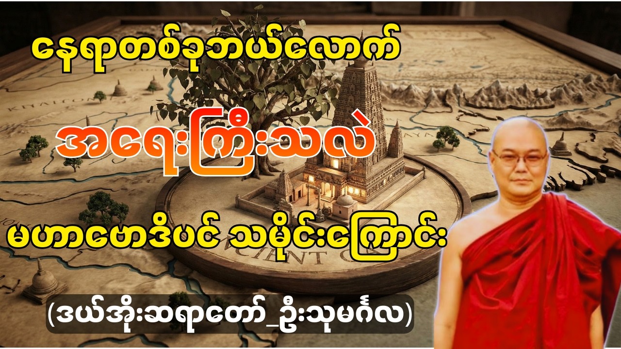 နေရာတစ်ခုဘယ်လောက်အရေးကြီးသလဲ (ဒယ်အိုးဆရာတော်_ဥုးသုမင်္ဂလ) #တရားတော်များ 